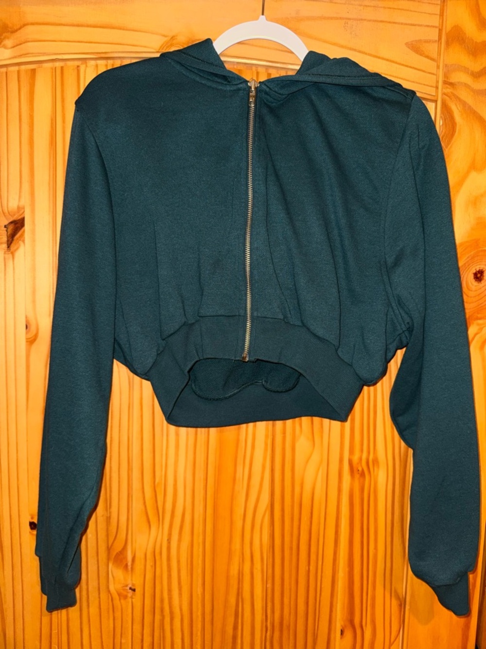 ALO Yoga Midnight Green Breakaway Zip Up Hoodie